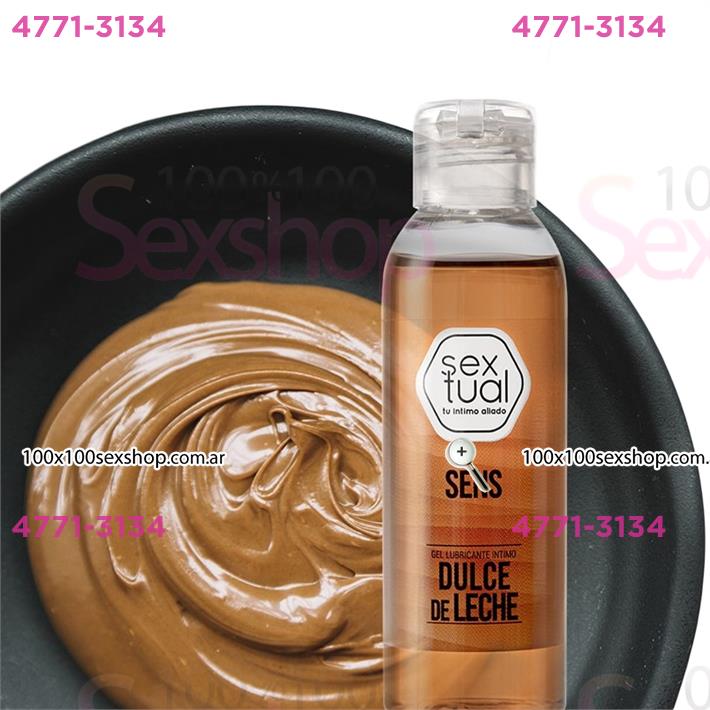 Gel lubricante sens dulce de leche